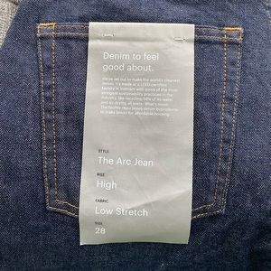 Everlane Arc Jean NWT
